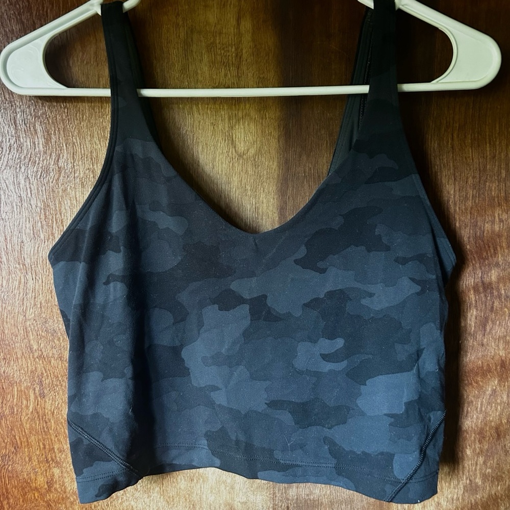 Lululemon Align Tank Size 8 - Cropped Camo